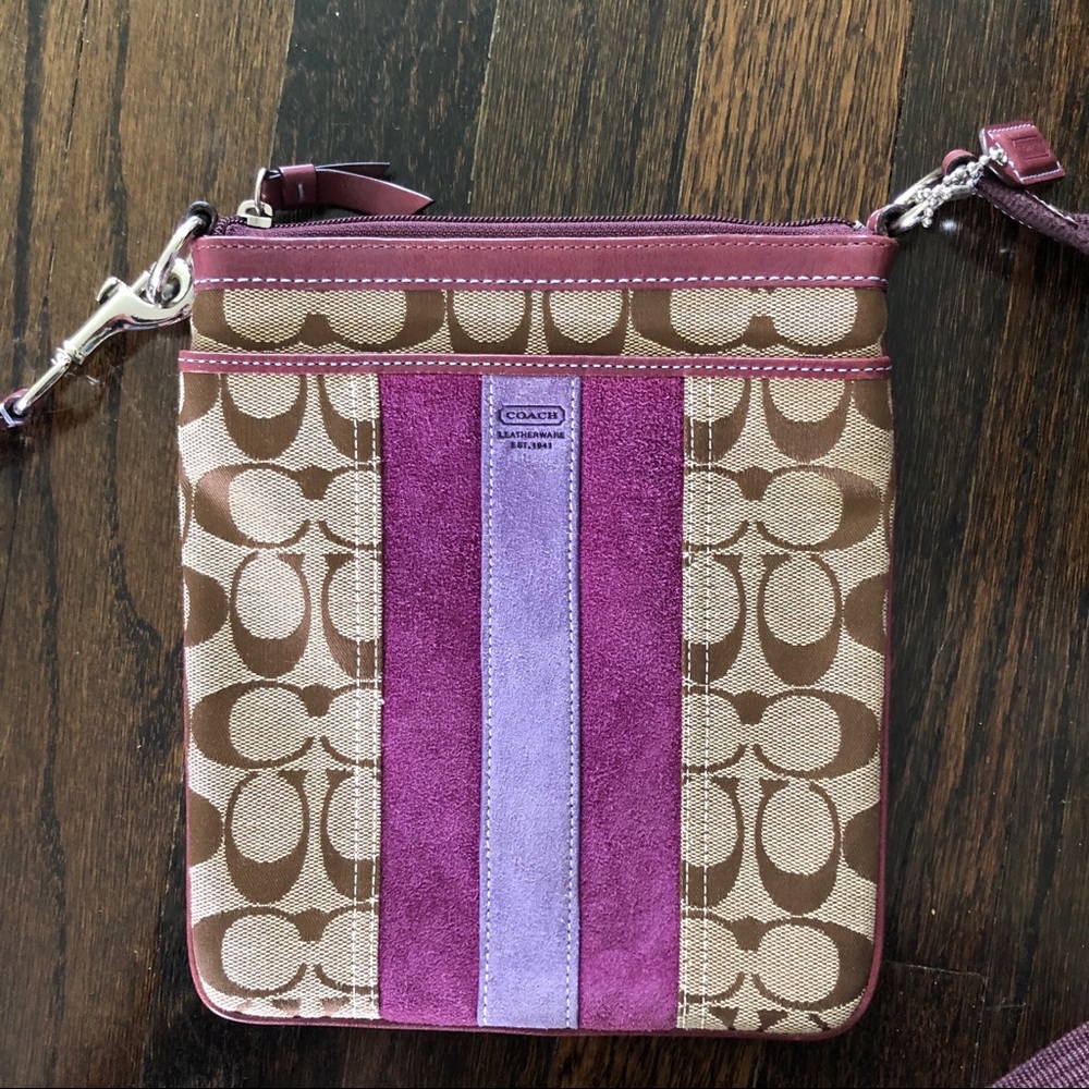 $70, GENUINE COACH CROSS BODY BAG